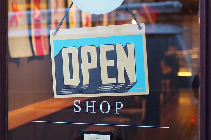 open for business