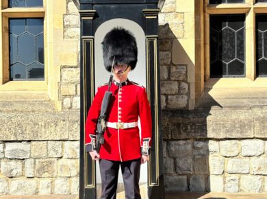 Security in London is always tight